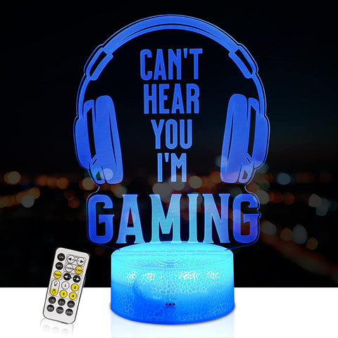 اضاءة ثلاثية الأبعاد - Can't Hear You I'm Gaming