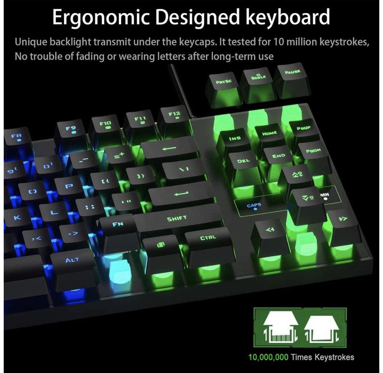 MFTEX professional gaming keyboard ( RGB ) - سلع أونلاين
